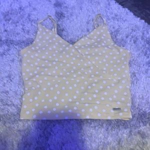 yellow flower tank top size( xs ) (hollis tee)